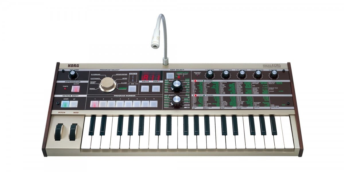 Korg microKORG Synthesizer with Vocoder