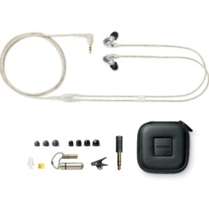 Shure SE846 Generation 2 Professional Sound Isolating Earphones in Clear