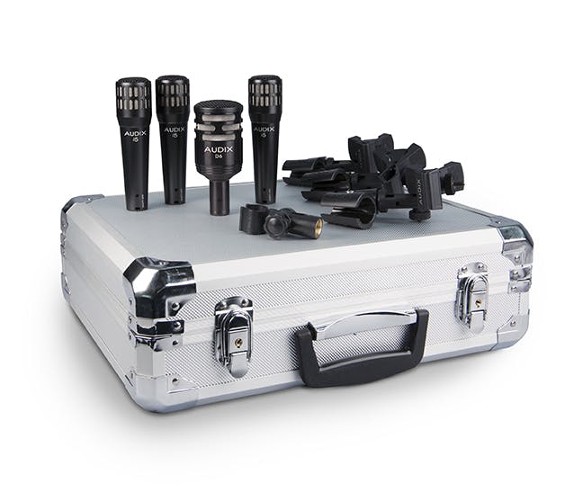 Audix DP4 Four Piece Drum Kit Microphone Set