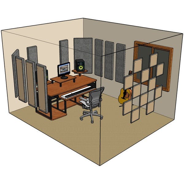 Primacoustic London 12a Room Kit in Black