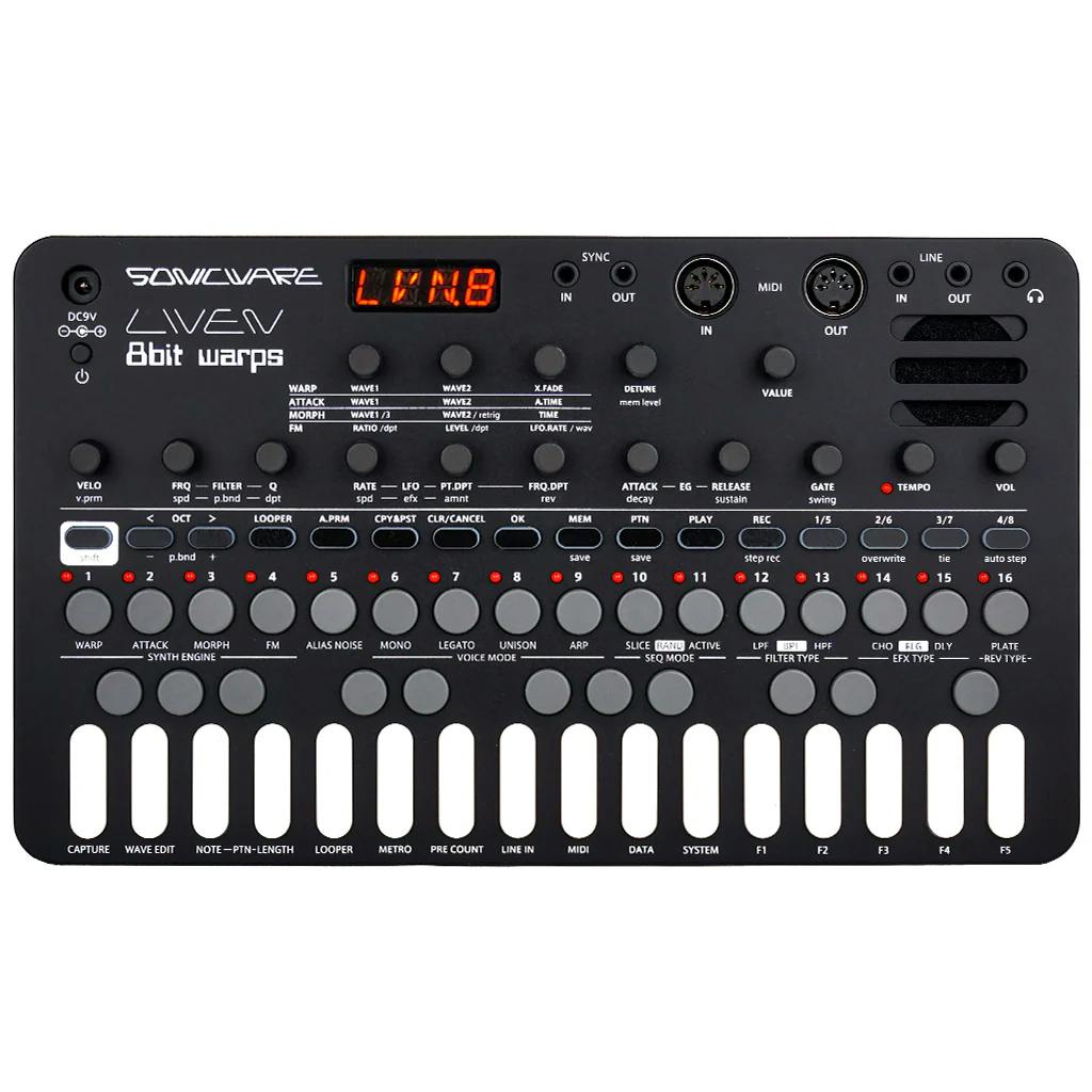 SonicWare Liven 8-Bit Warps