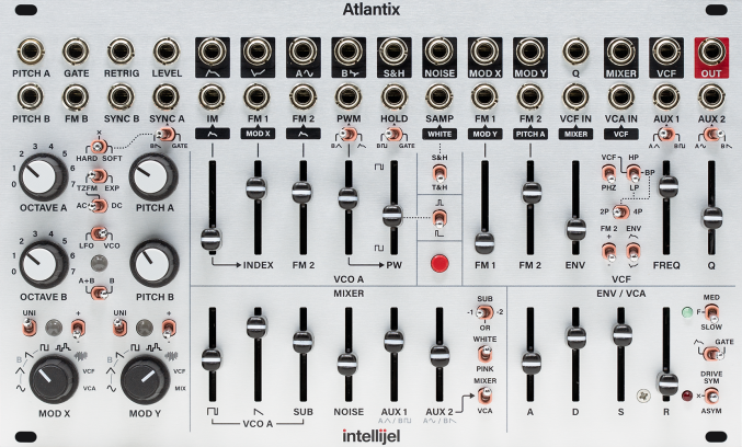Intellijel Atlantix 3U Eurorack Module