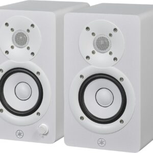 Yamaha HS3 Studio Monitors in White
