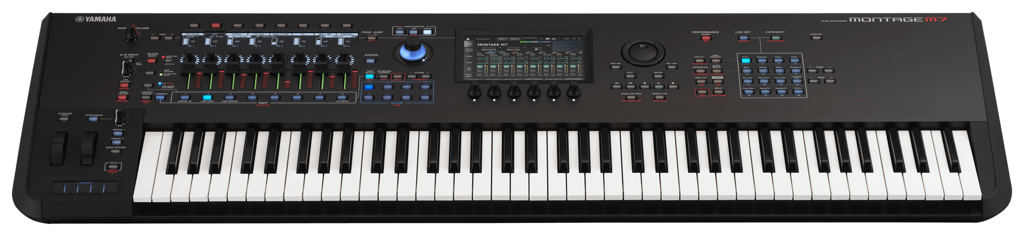 Yamaha MONTAGE M7 Synthesizer