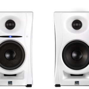 KALI 4 Inch 2-Way powered loudspeaker system w/Bluetooth (Pair) White