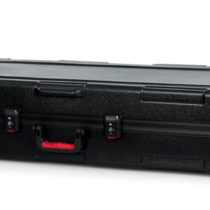 Gator TA Molded PE Keyboard Case w/ TSA Latches & Wheels for Extra Deep 76-note Keyboards