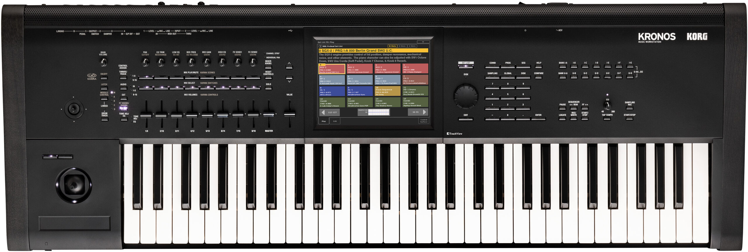 Korg Kronos 61 digital music workstation