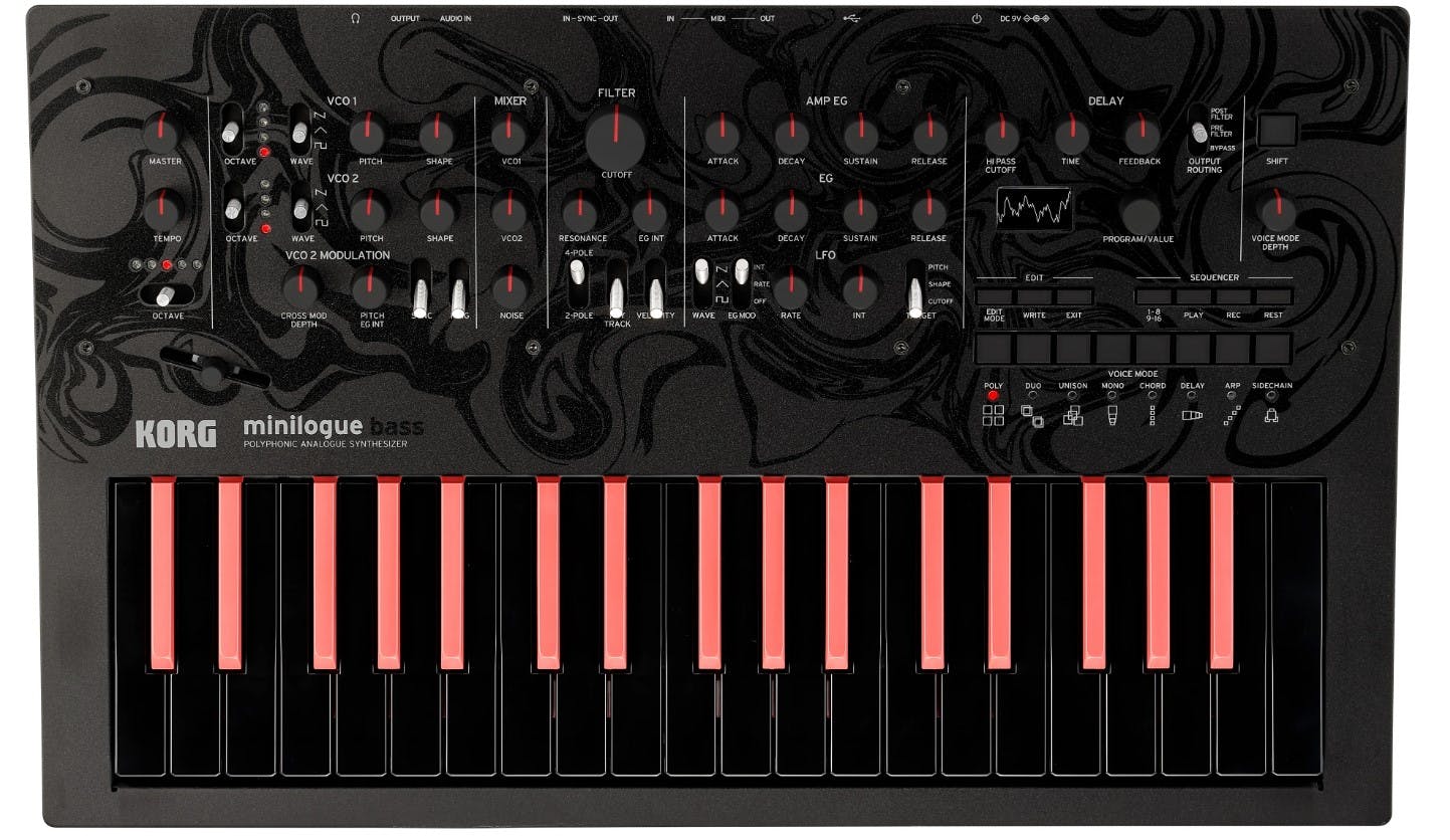 Korg Minilogue Bass Analogue Synthesizer