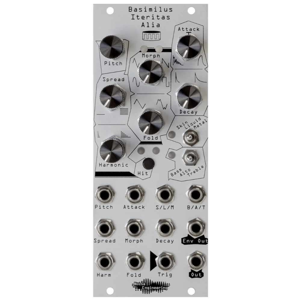 Noise Engineering Basimilus Iteritas Alia - Eurorack in Silver