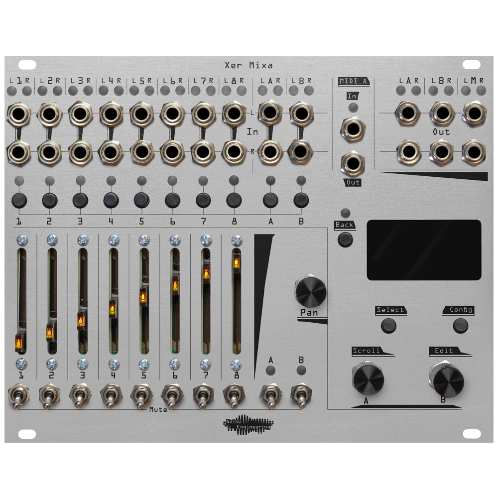 Noise Engineering Xer Mixa - Eurorack in Silver