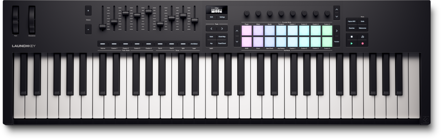 Novation Launchkey MK4 61 Key DAW Controller Keyboard
