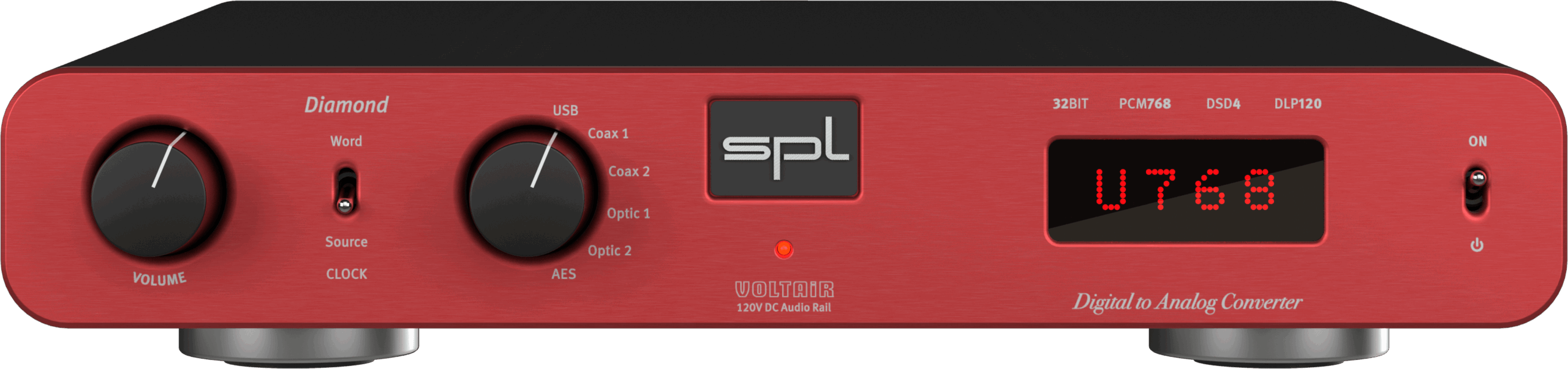 SPL Diamond DAC in Red