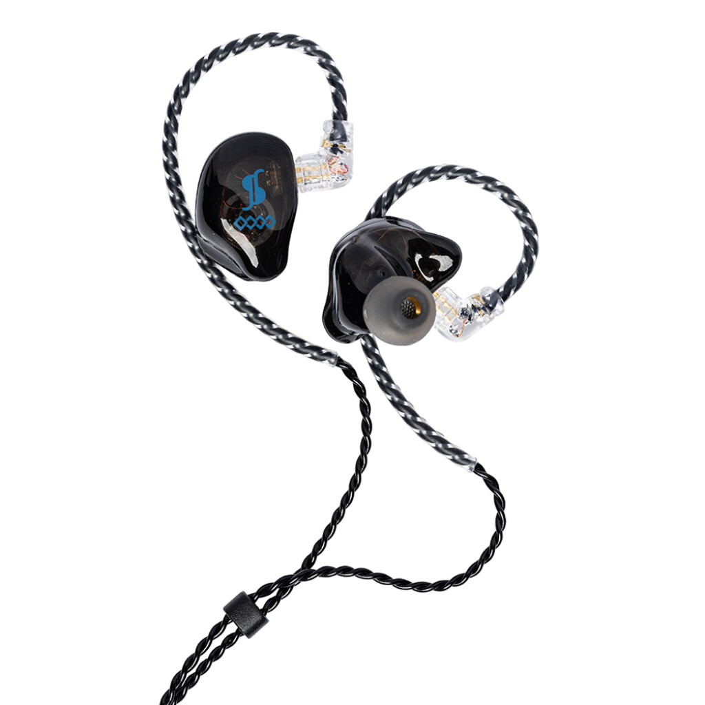 Stagg SPM-235BK High-resolution,Sound-isolating In-ear Monitor,Black