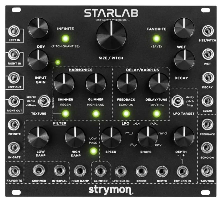 Strymon Starlab Eurorack Effects Module in Black