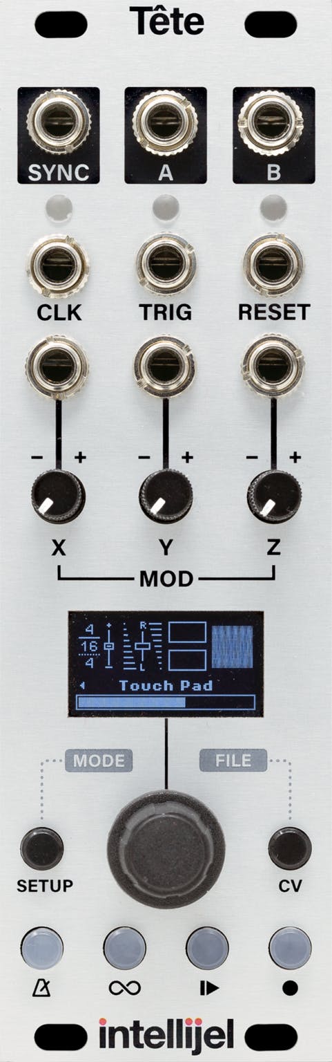 Intellijel Tete Tetrapad Expander Eurorack Module