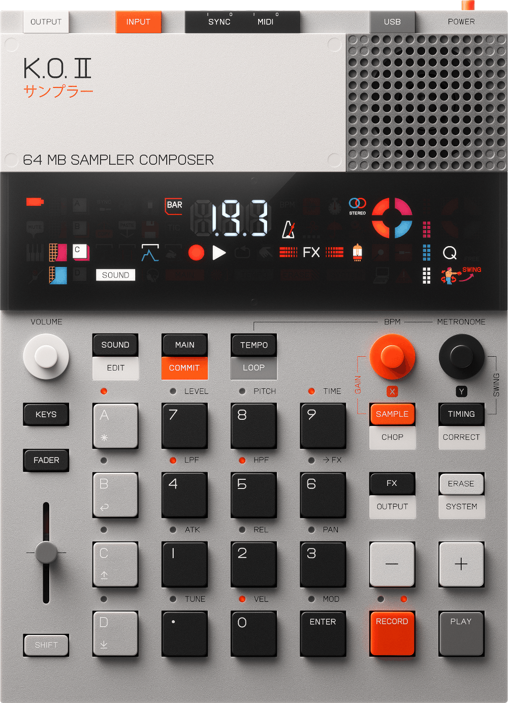 B Stock : Teenage Engineering EP-133 K.O. II 009