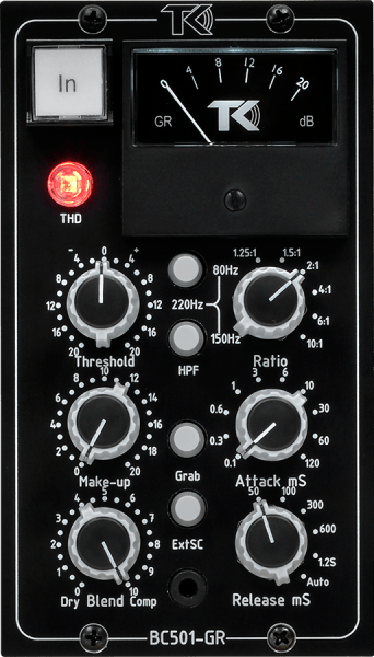 TK Audio BC501 500 Series Stereo Compressor