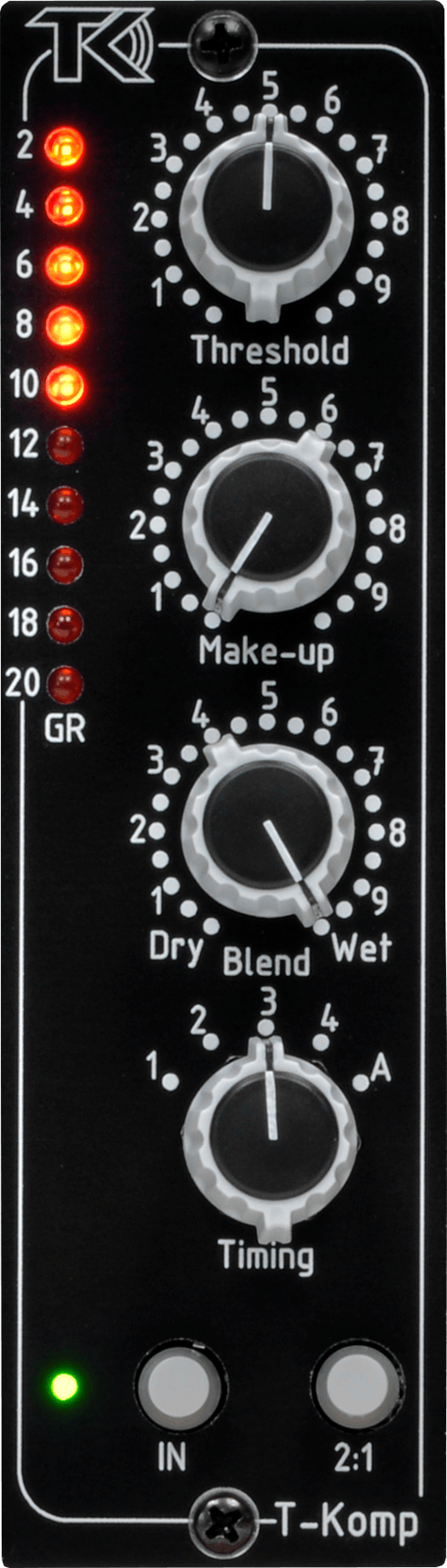 TK Audio TK-Komp 500 Series Stereo Compressor