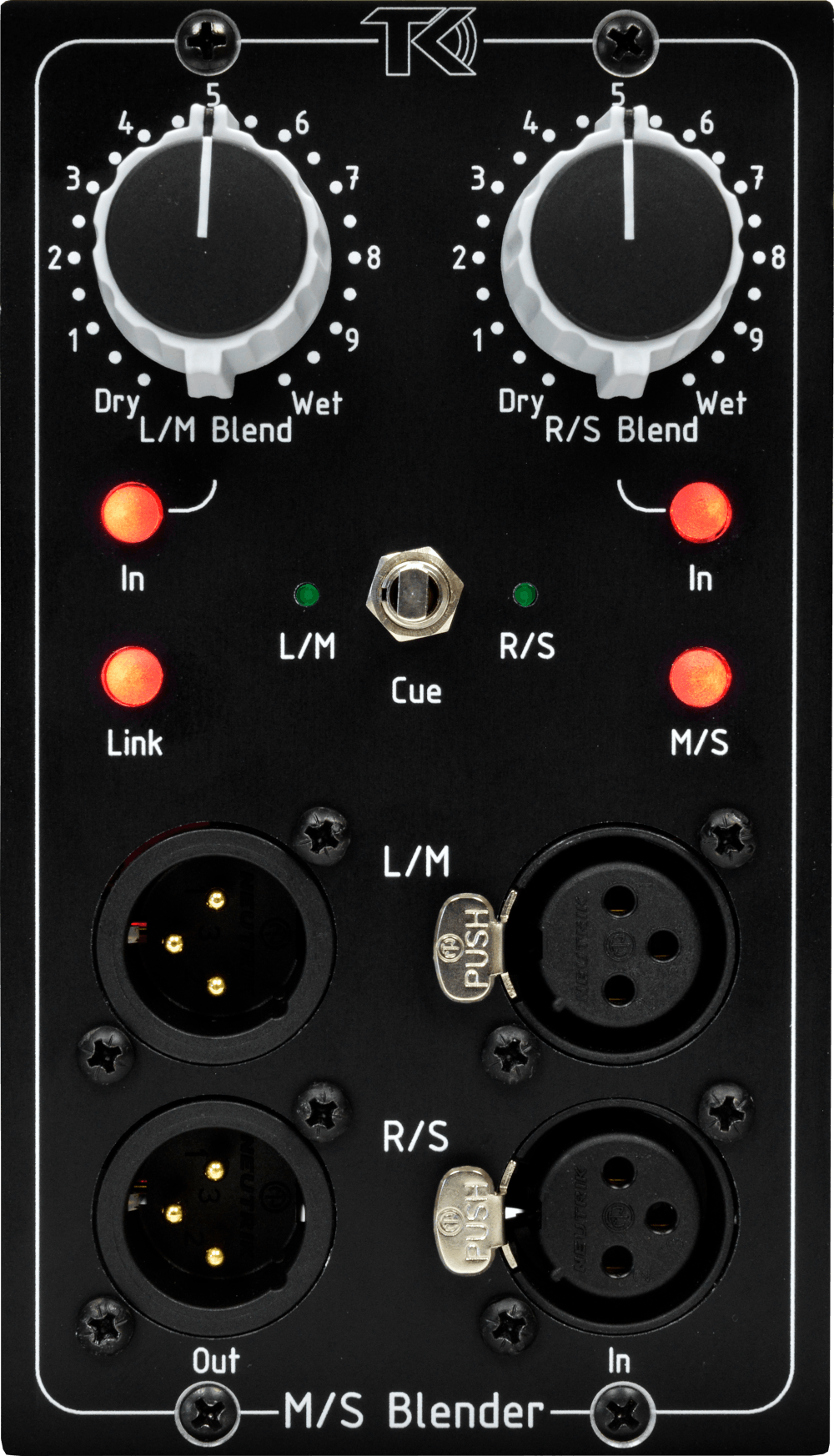 TK Audio TK-MS Blender 500 Series Mid Side Processor