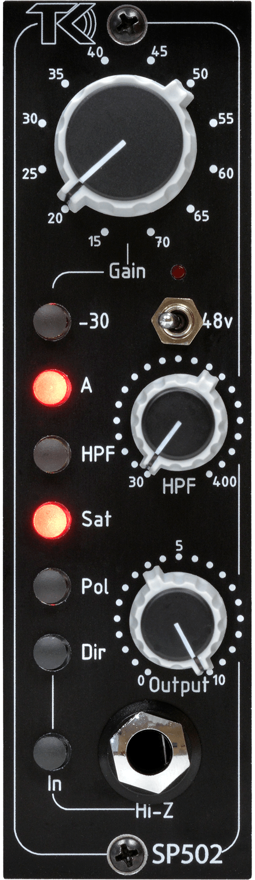 TK Audio TK-SP502 500 Series Pre Amp