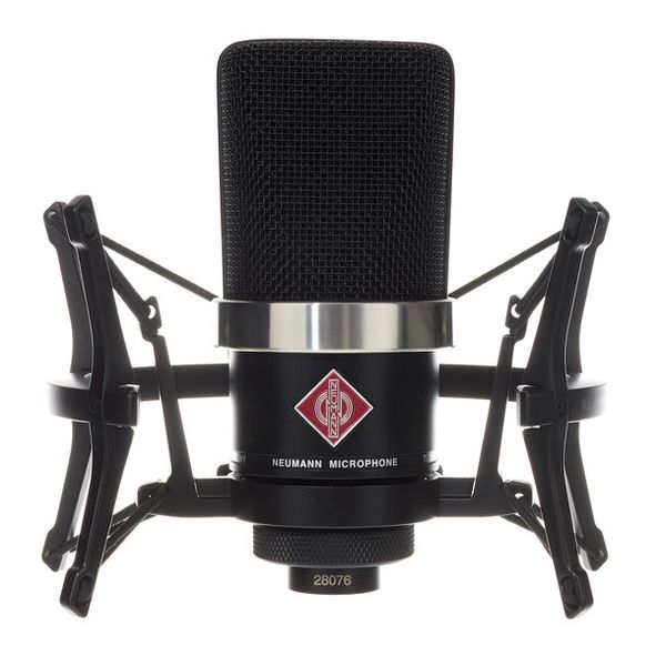 Neumann TLM102 Studio Condenser Mic in Black with EA1 Shockmount