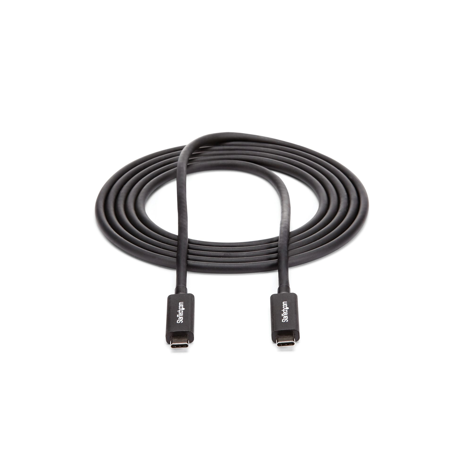 StarTech Thunderbolt 3 / USB C Cable - 2M - Black
