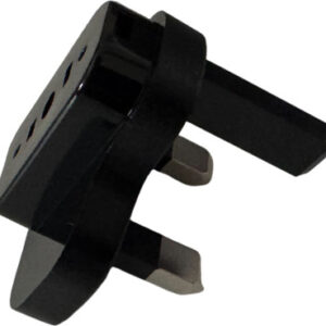 UK Mains Plug Block Slide Adaptor suitable for MS-1, X-Touch, etc.