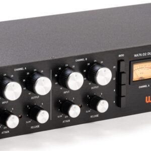 Warm Audio WA76-D2 Dual Channel Clean Gain Discrete FET Compressor
