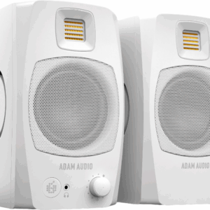 Adam Audio D3V Active Desktop Monitor Pair in WHITE