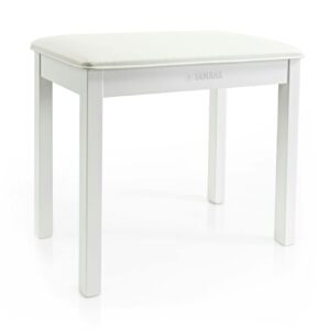 Yamaha B1 Clavinova Fixed-Height Bench in Satin White