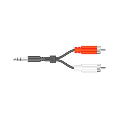 Andertons Pro Sound 3.5mm Stereo Jack Plug to 2 x Phono Plugs 5m