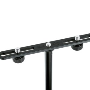 K&M 23550 Adjustable Stereo Microphone Bar
