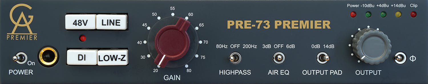 Golden Age Project PRE-73 PREMIER Preamp