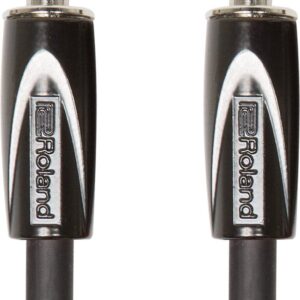 Roland 3.5mm TRS Jack to 3.5mm TRS Jack (Aux) Interconnect Cable, 10ft / 3m in Black