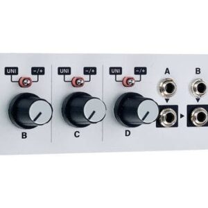 Intellijel Quadratt 1U - Quad Attenuverter - Eurorack Module