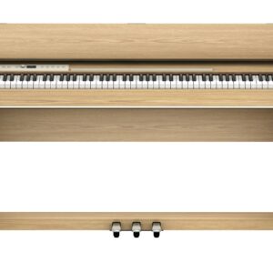 B Stock : Roland F701 - SMALL HOME Digital Piano in Light Oak 0001