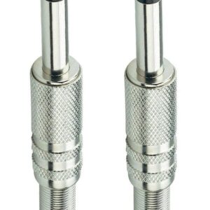 Andertons Pro Sound Metal 6.3mm Mono Jack to Jack Cable 2m