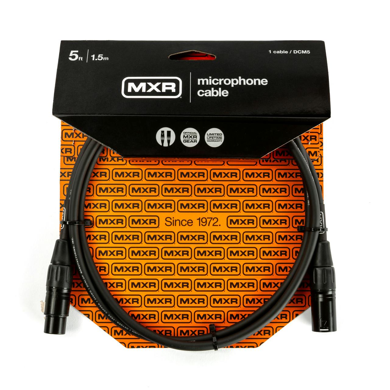 MXR Cable 5ft XLR Microphone Cable