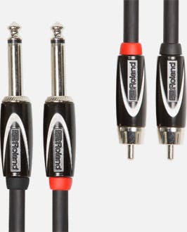 Roland RCC-3-2R28 3FT / 1M Interconnect Cable, Dual RCA-1/4