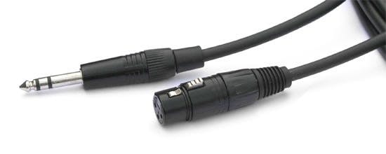 6.3mm stereo jack to female XLR - balanced 1m