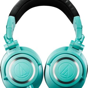 Audio-Technica M50X Studio Monitor Headphones in Ice Blue