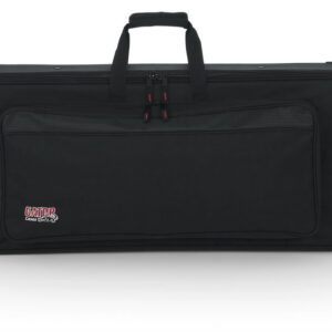 Gator Cases Rigid EPS Foam Lightweight Case with Wheels for 49 Note Keyboards