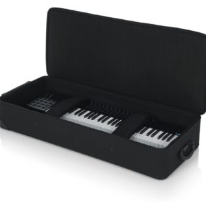 Gator Cases Lightweight Case with Wheels for 61 Note Keyboards