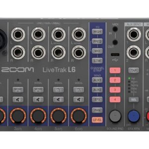 Zoom L-6 LiveTrak 10-Track Digital Mixer / Recorder