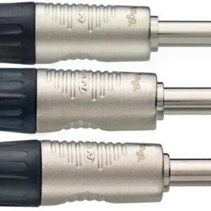Stagg N series Y-cable, jack/jack (m/m), stereo/mono, 3 m (10inch)