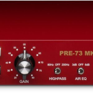 Golden Age Project Pre73 MKIV Pre Amp - Half Rack