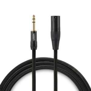 Warm Audio Premier Series Studio and Live XLR Male to TRS Male 3 inch 0.9 meters