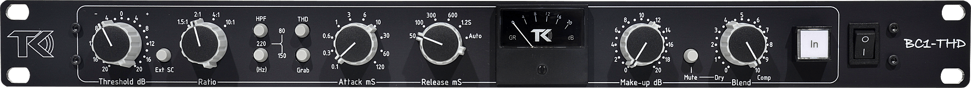 TK Audio BC1-THD Stereo Bus Compressor
