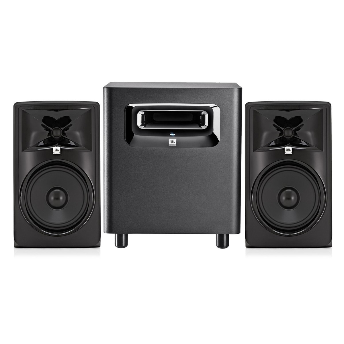 JBL 308P MKII Studio Monitors with 310S Subwoofer