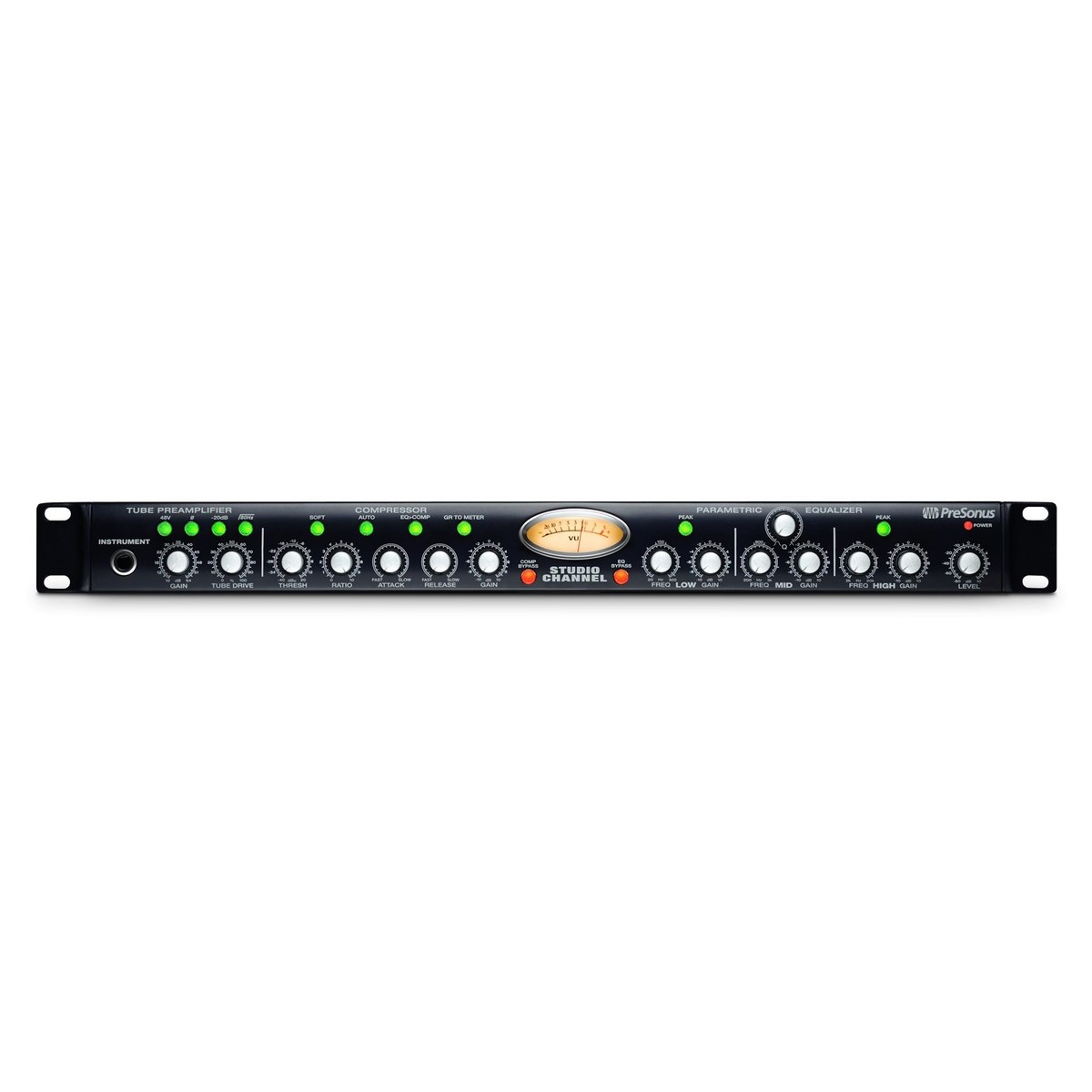 PreSonus Studio Channel Mono Vacuum Tube Preamp/Compressor/EQ